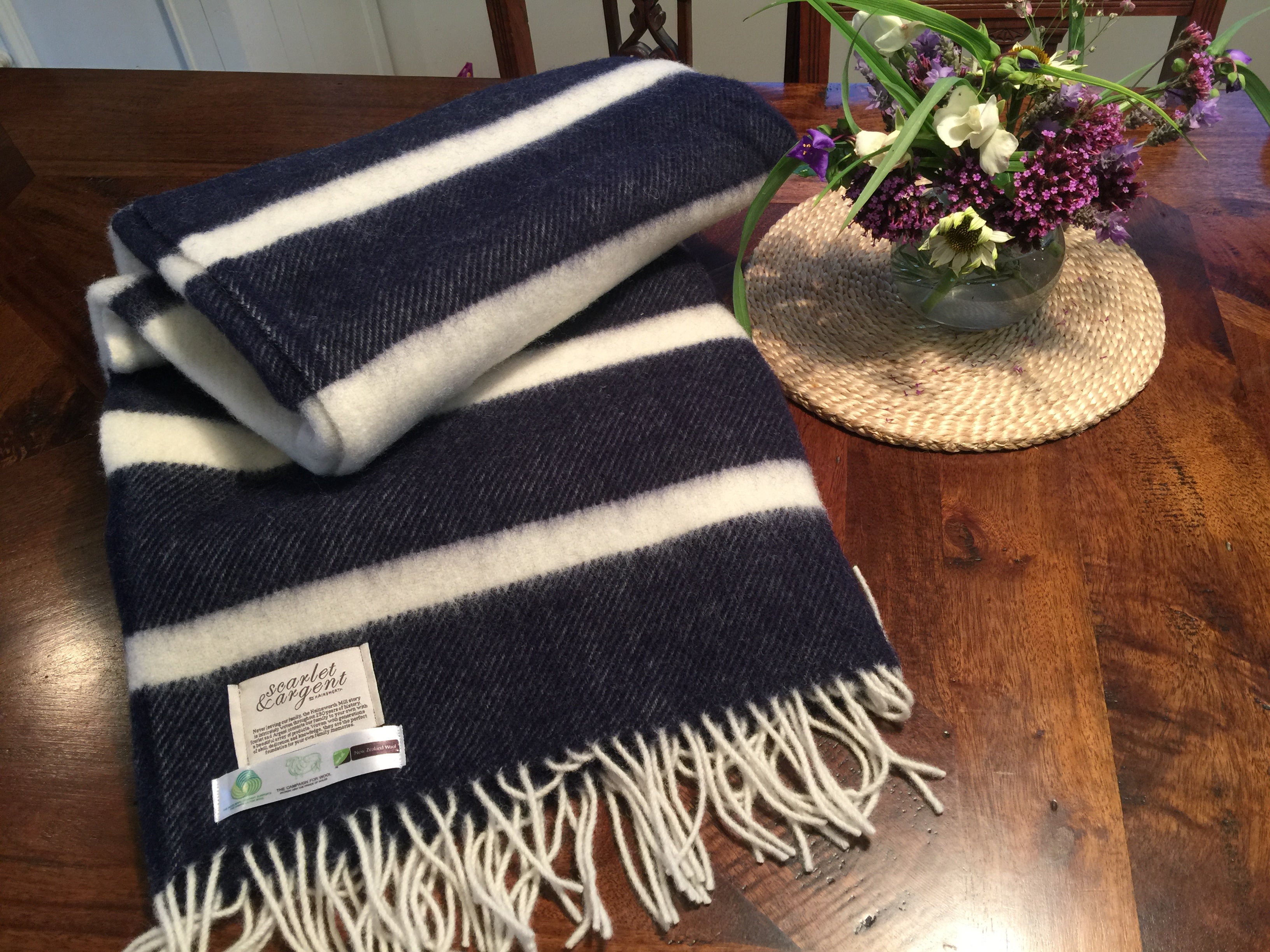 BACK IN STOCK DON'T DELAY. The Beautiful Heritage 100 NZ Wool Throws