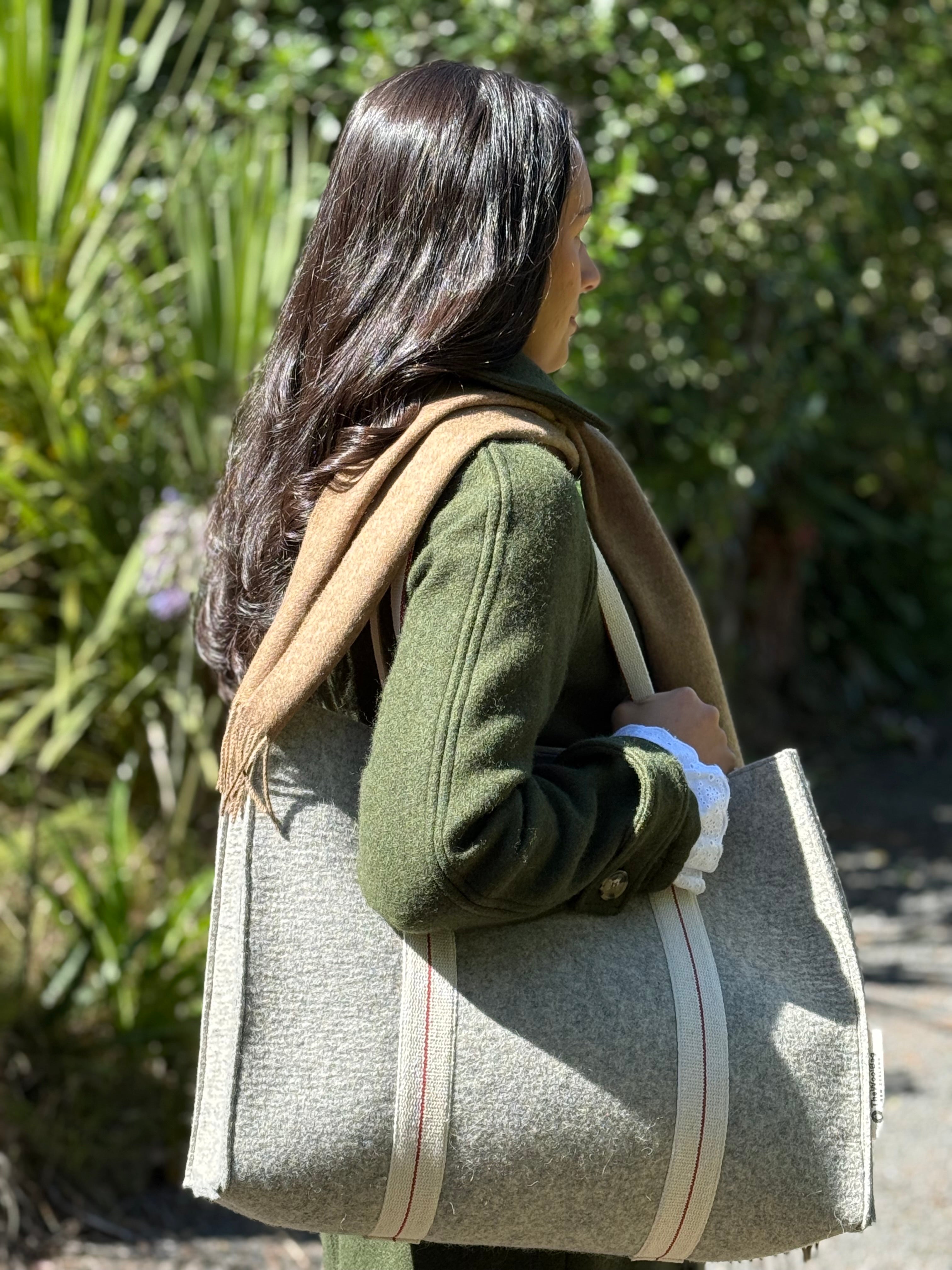 Camel 100% Merino Scarf