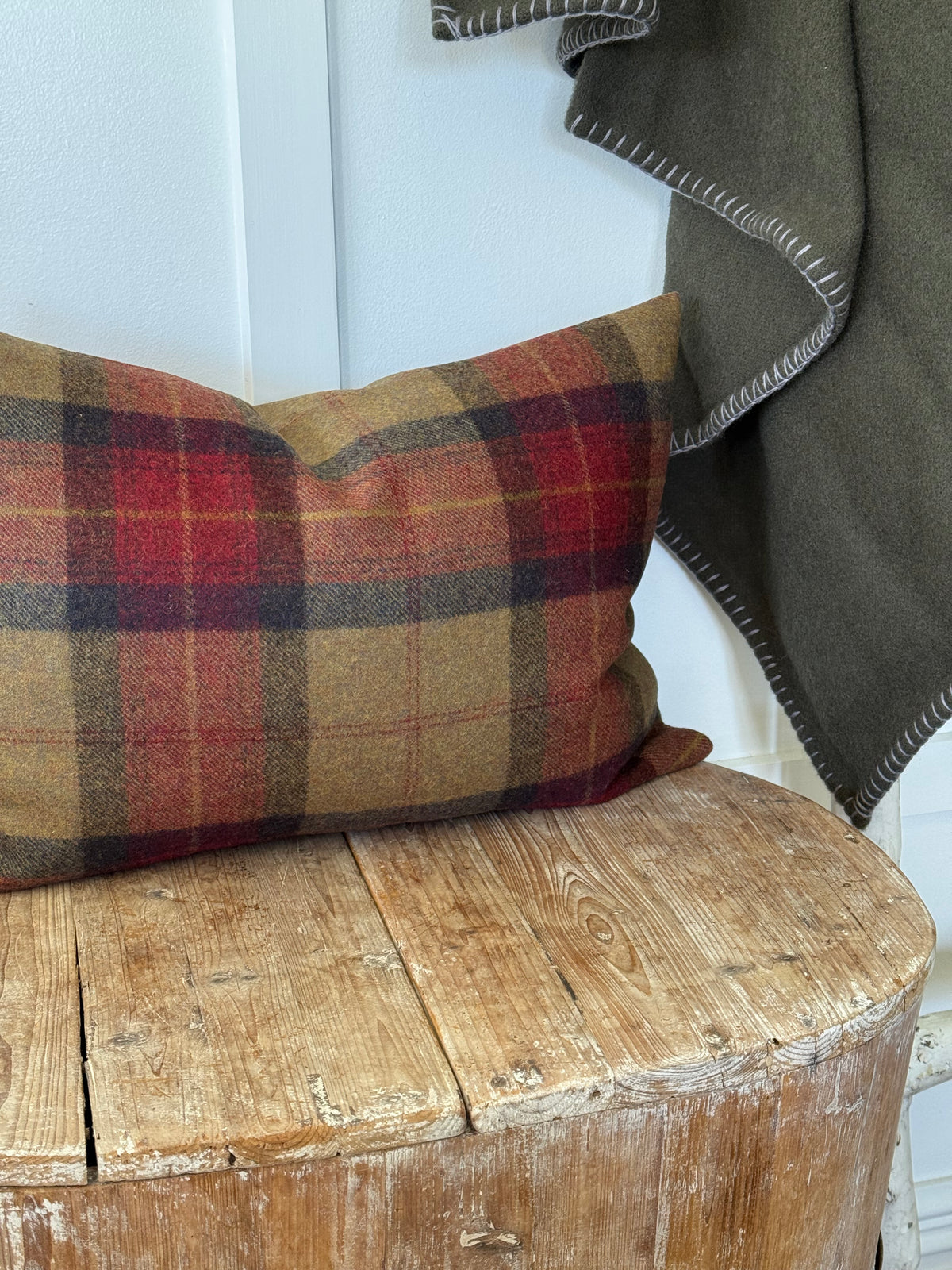 The Heritage Cushion Cover - Skye Claret