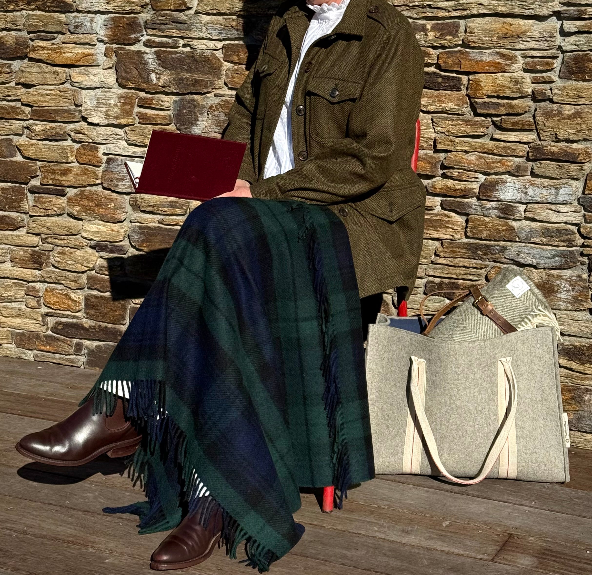 Black Watch NZ Wool Knee Rug