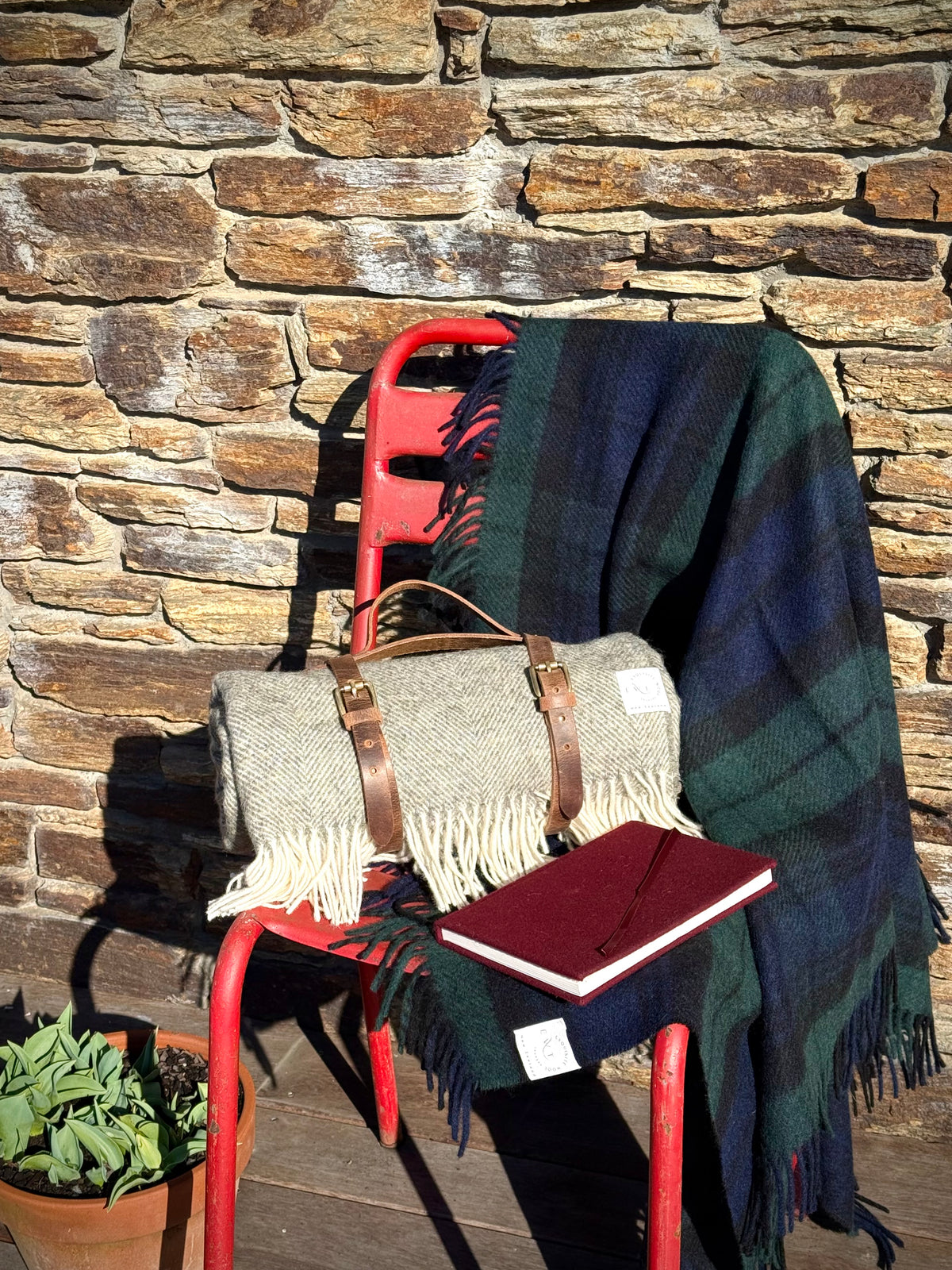 Leather Throw Straps