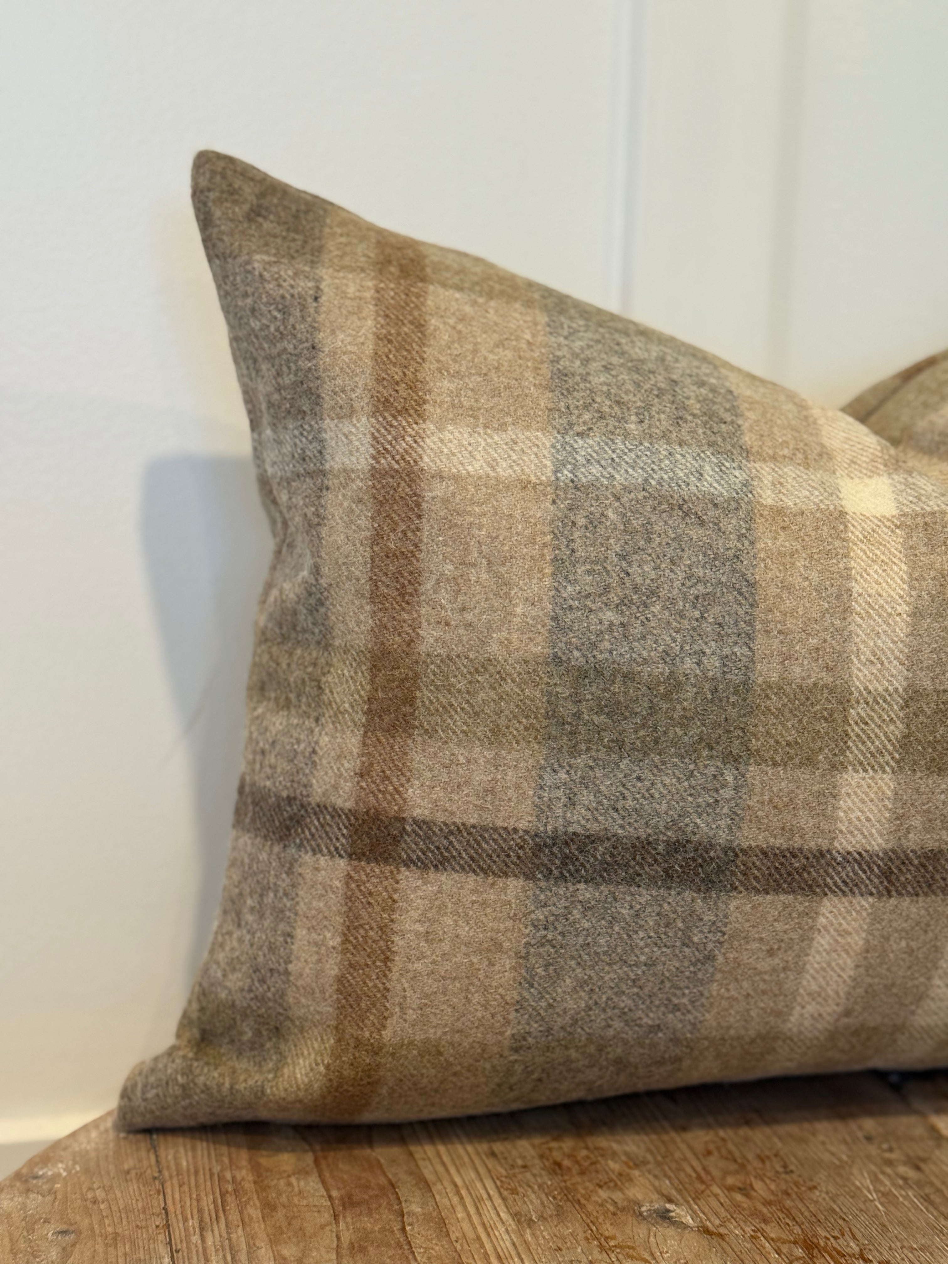 The Heritage Cushion Cover - Skiddaw Clay