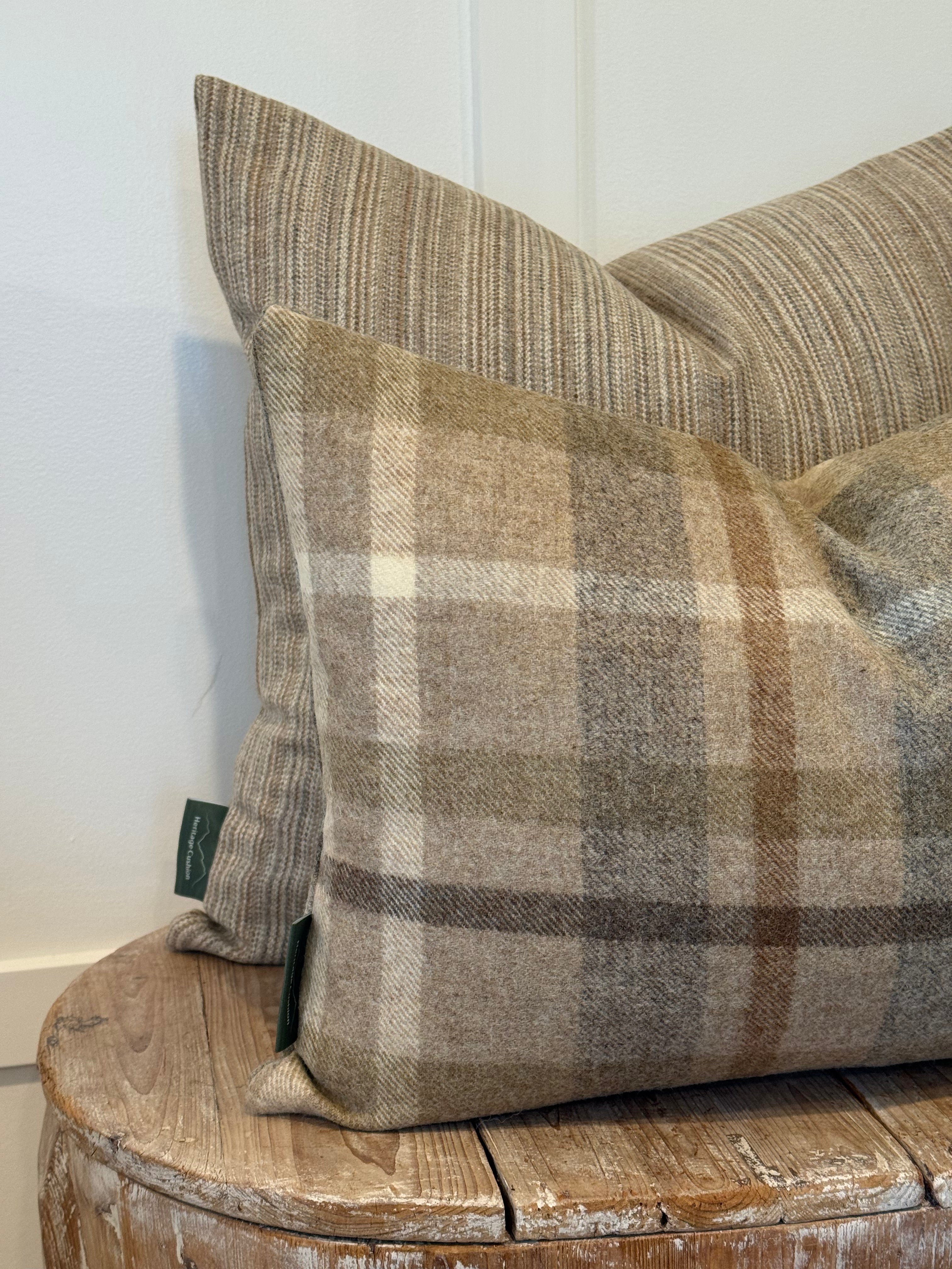 The Heritage Cushion Cover - Langbar Clay