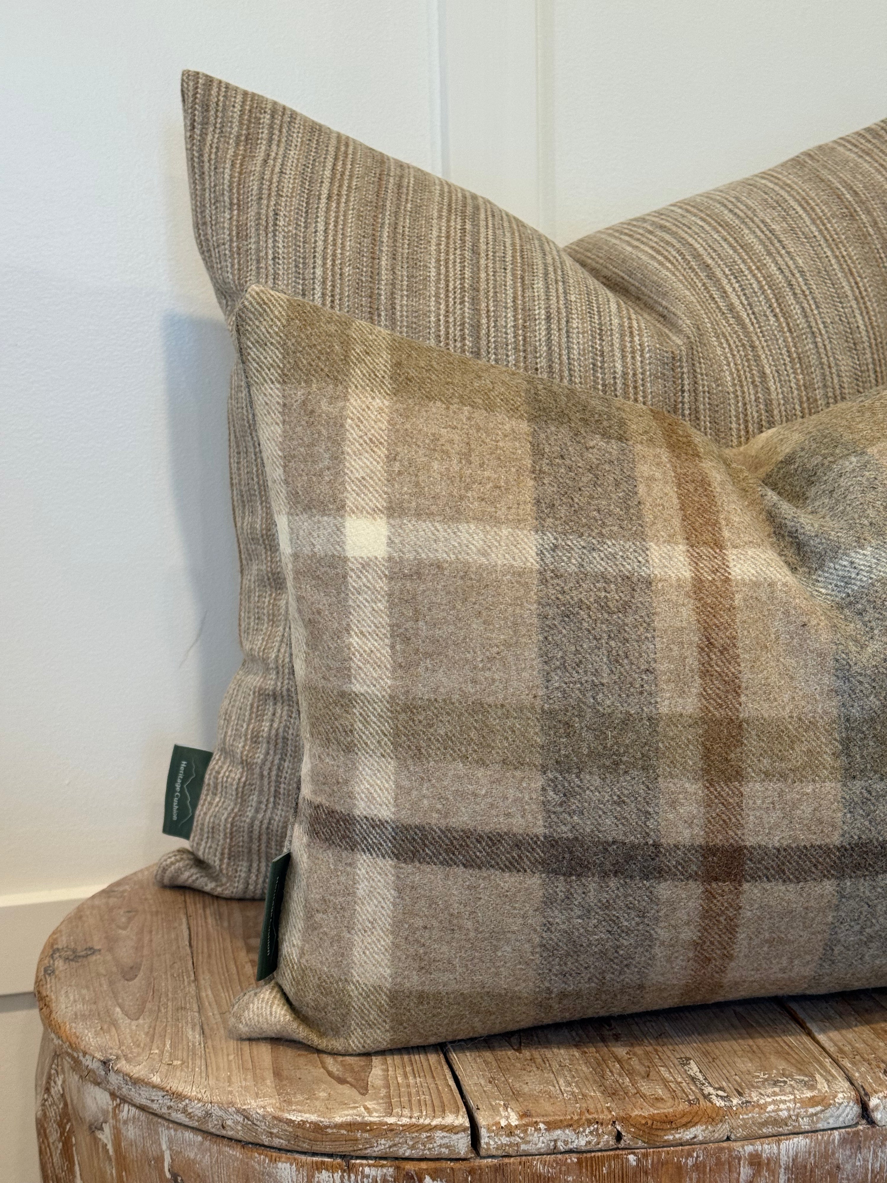 The Heritage Cushion Cover - Langbar Clay