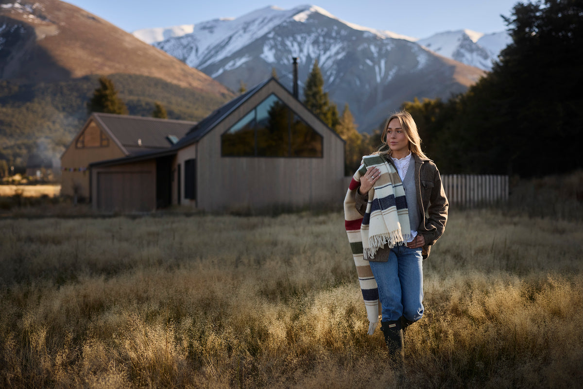 Crown Range NZ Wool Blanket