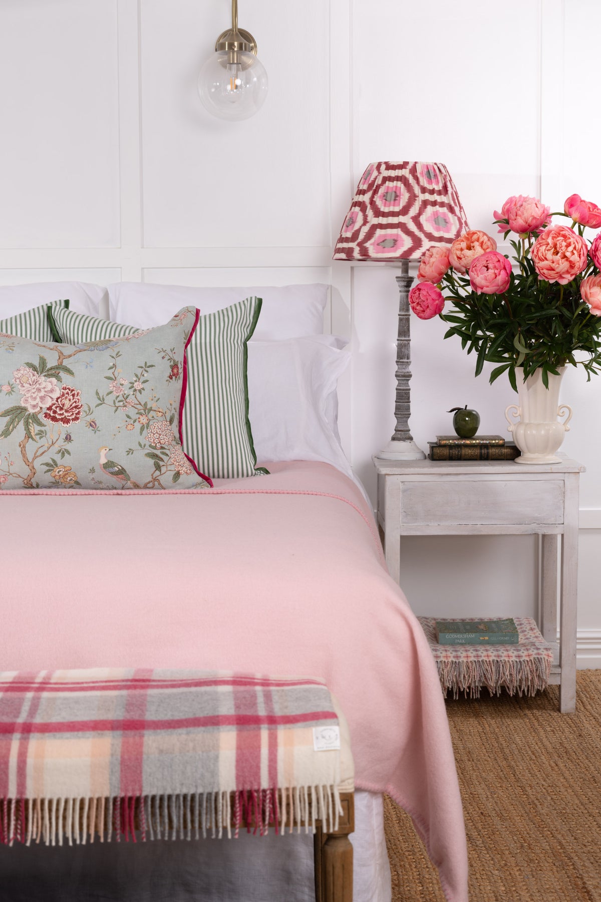 Pale Pink NZ Wool Blanket