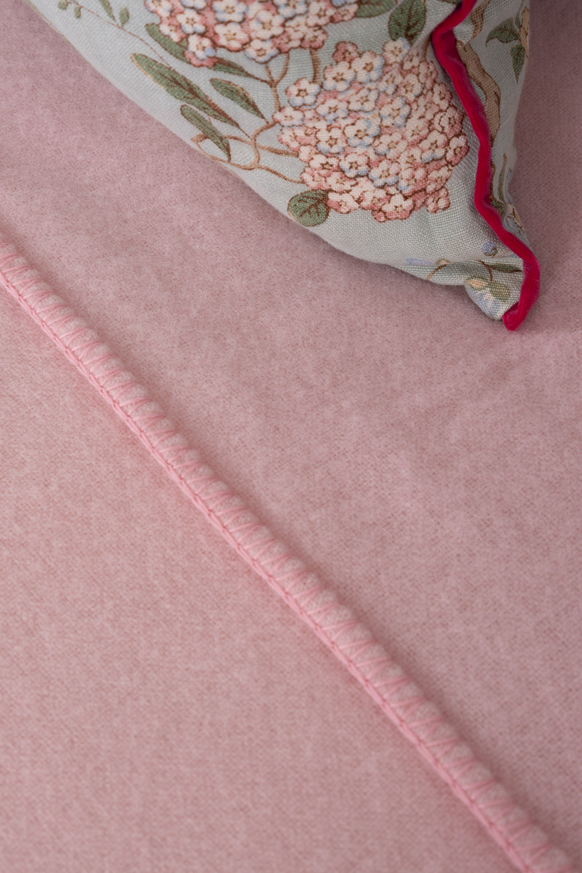 Pale Pink NZ Wool Blanket