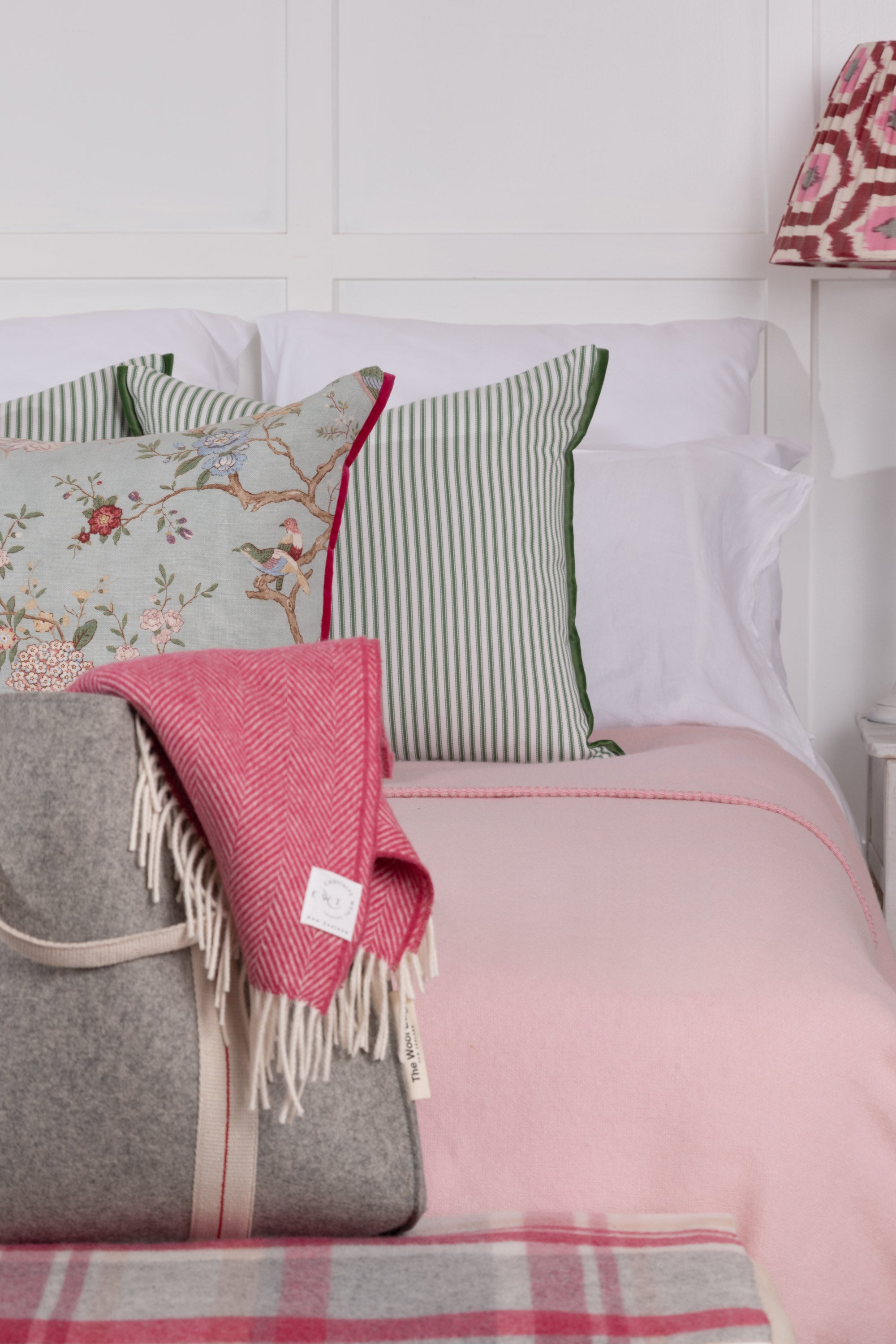 Pale Pink NZ Wool Blanket