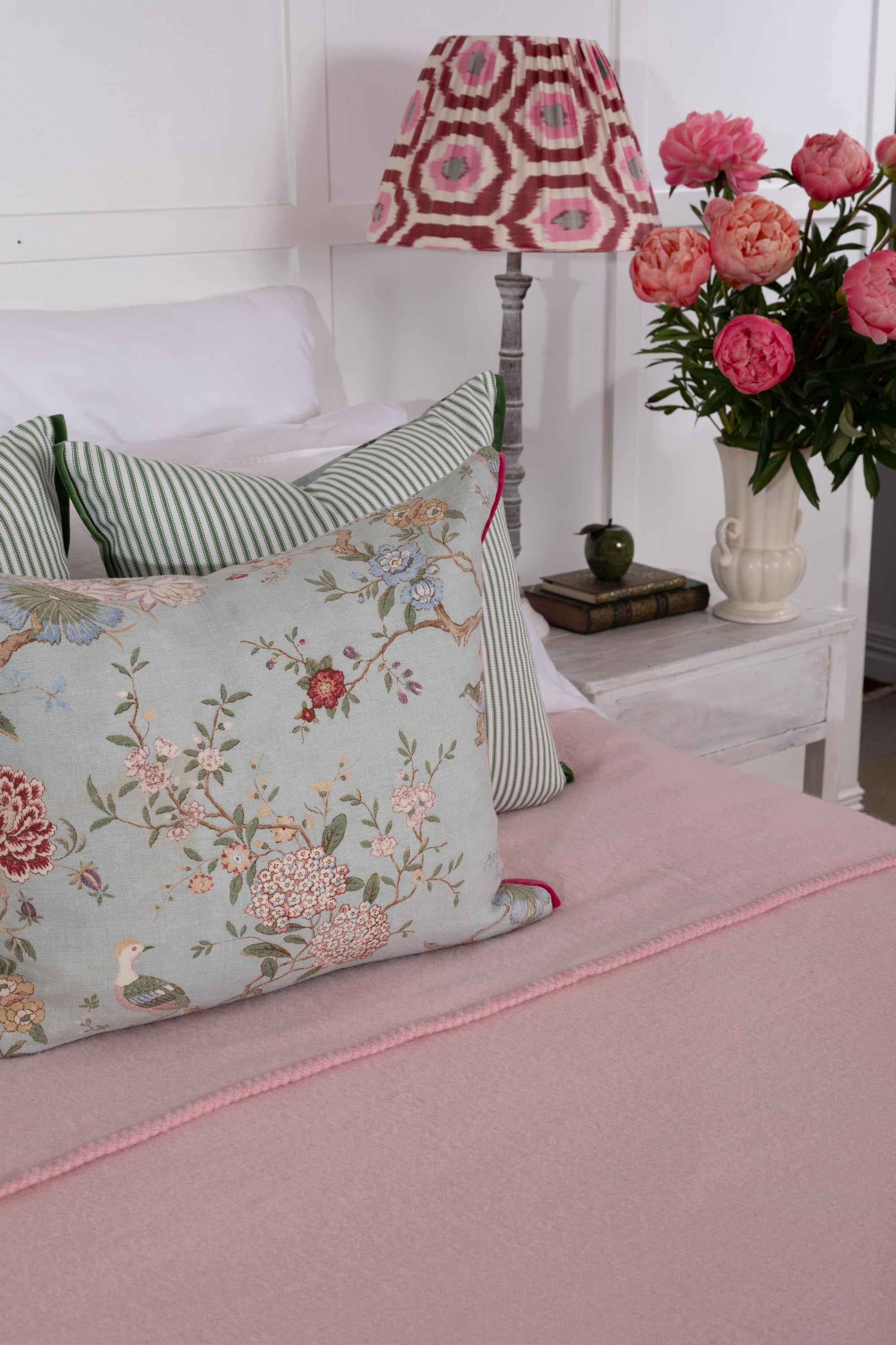 Pale Pink NZ Wool Blanket
