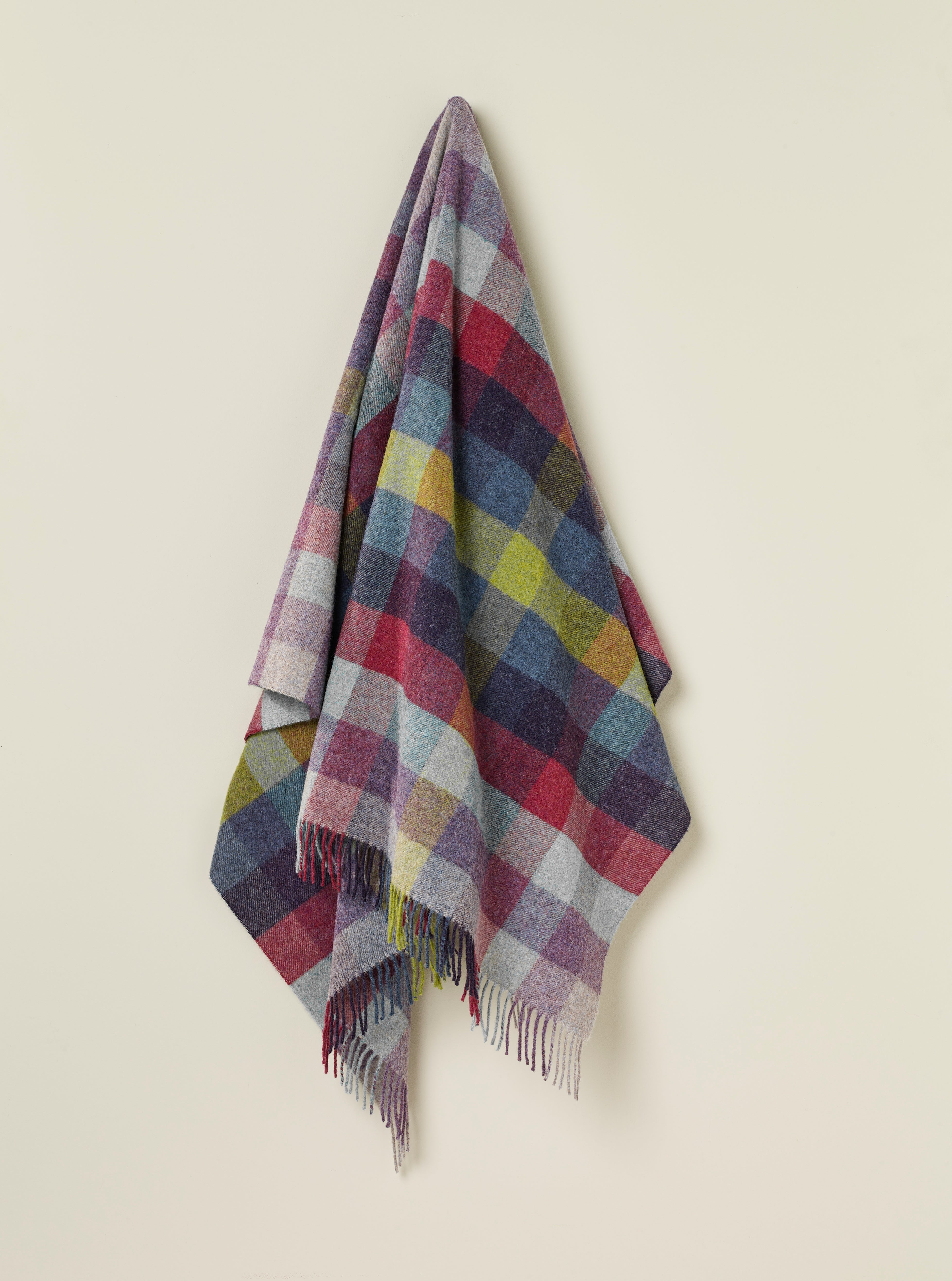 Harlequin Moorland 100% Wool Throw