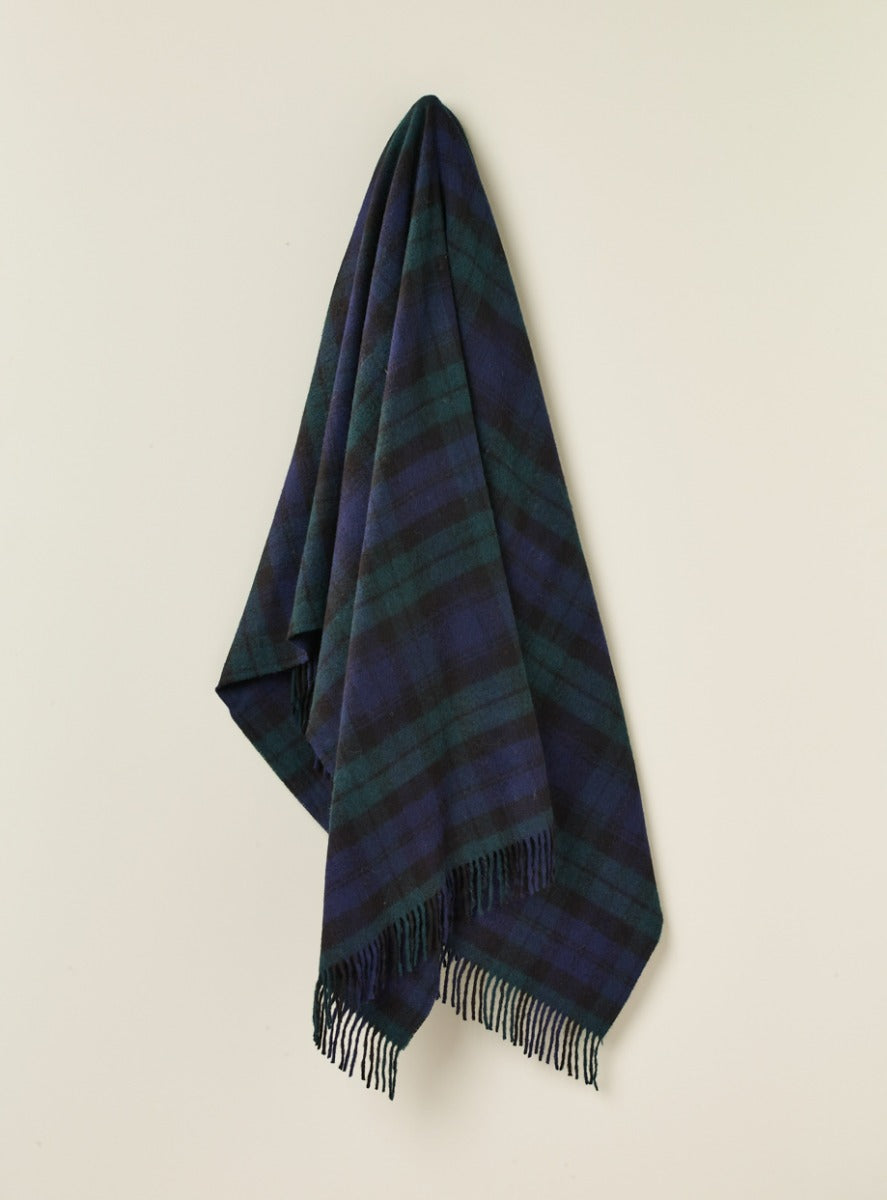 Black watch deals tartan shawl