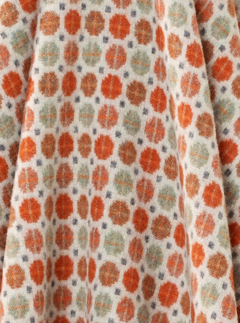 Milan Saffron 100% Merino Throw