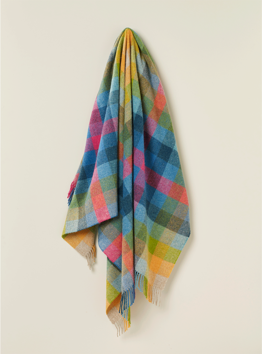 Harlequin Tutti Frutti NZ Wool Throw - Exquisite Wool Traders