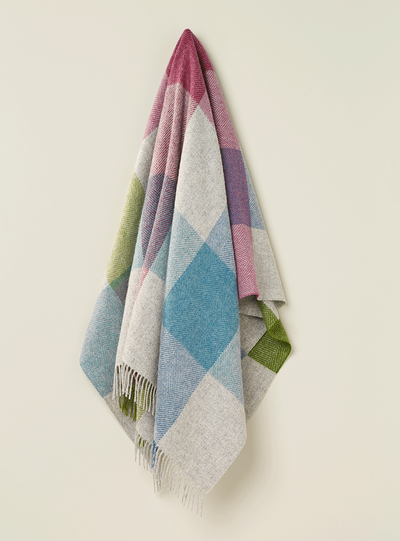 Harland Heather NZ Wool Throw - Exquisite Wool Traders