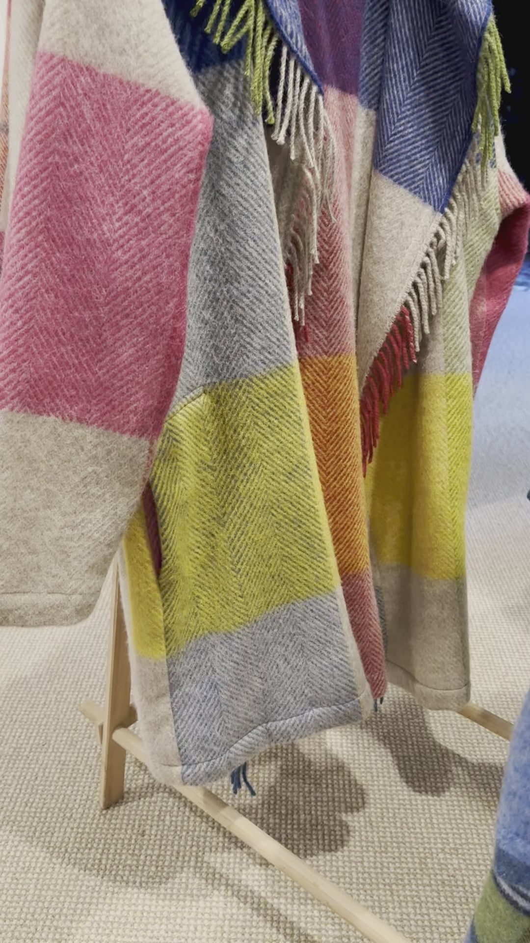 The Southern Coat - Harland Multi- 100% Wool