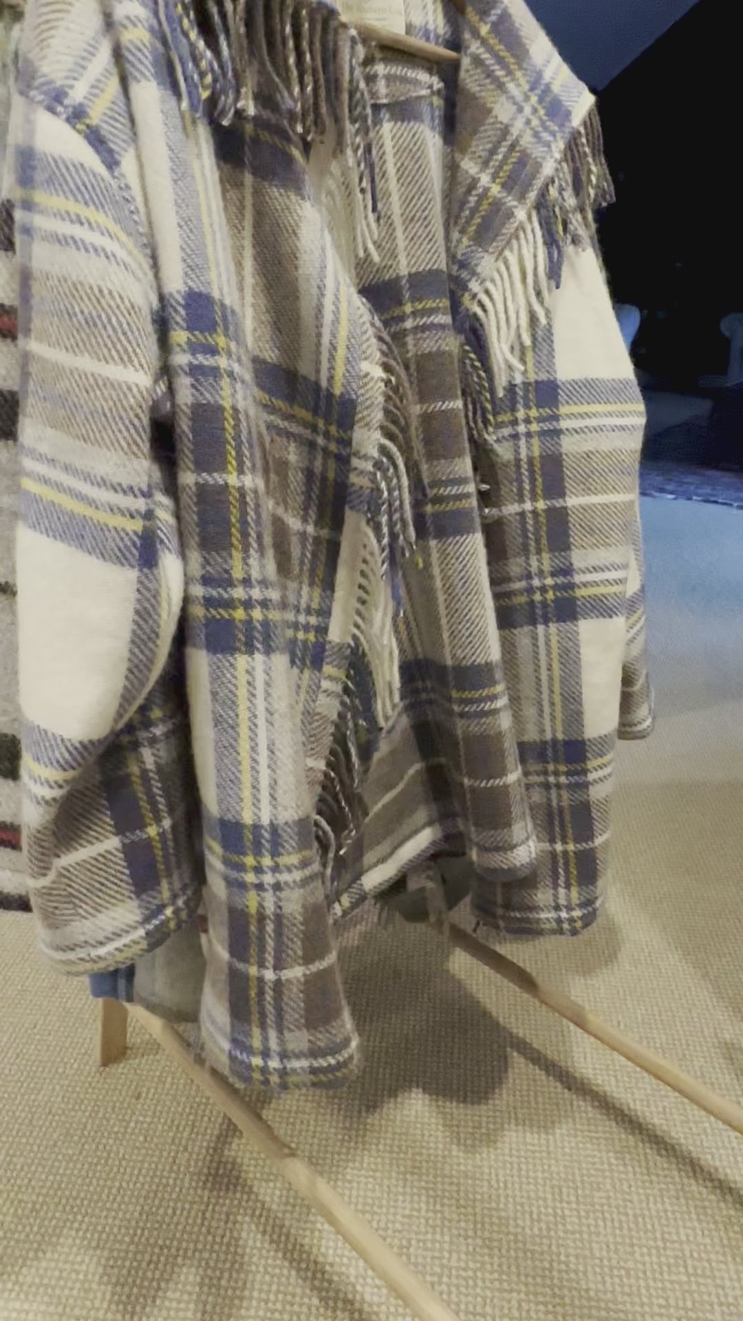 The Southern Coat - Muted Royal Stewart - 100% Wool