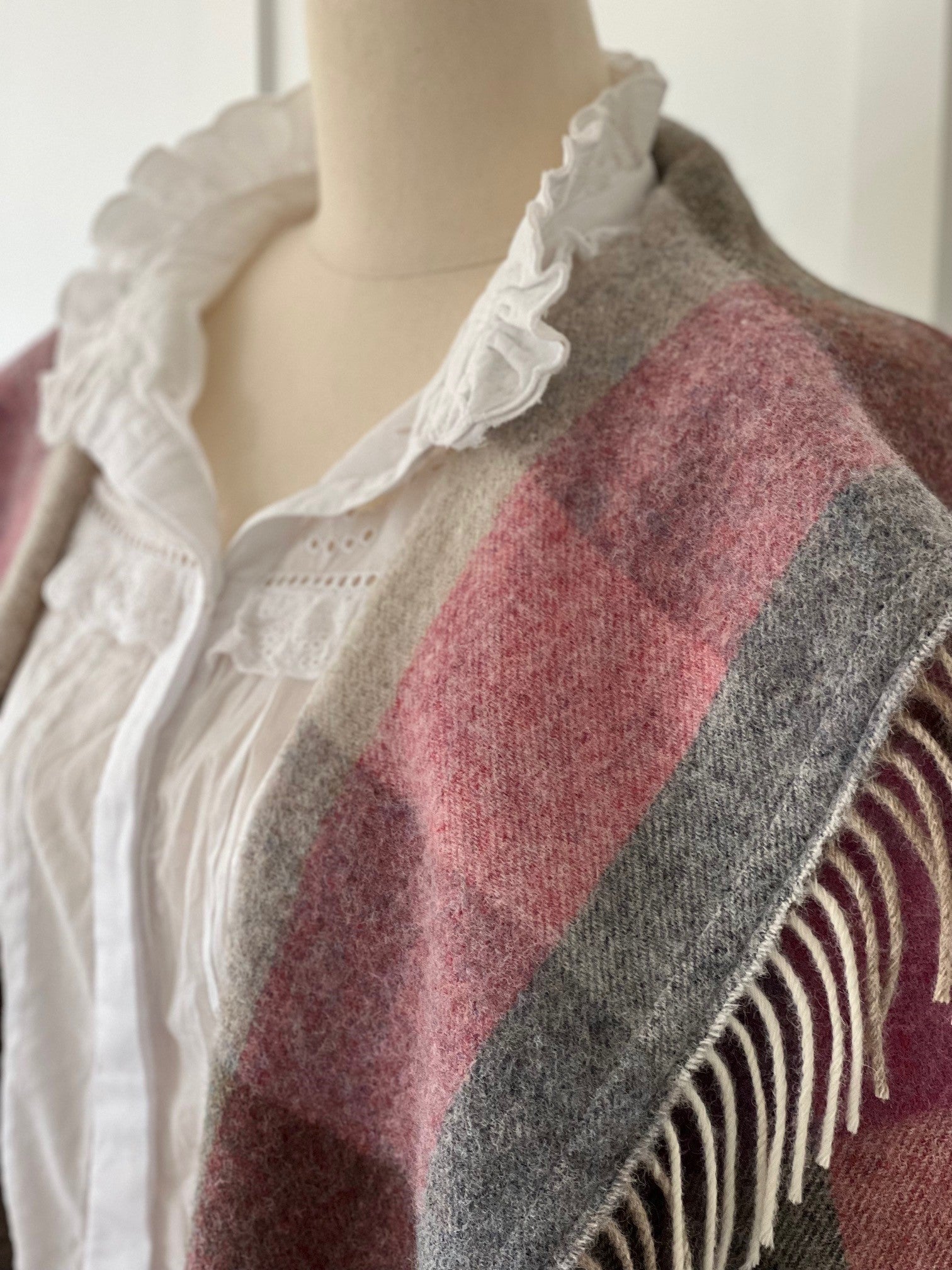 The Southern Coat - Harlequin Heather - 100% wool