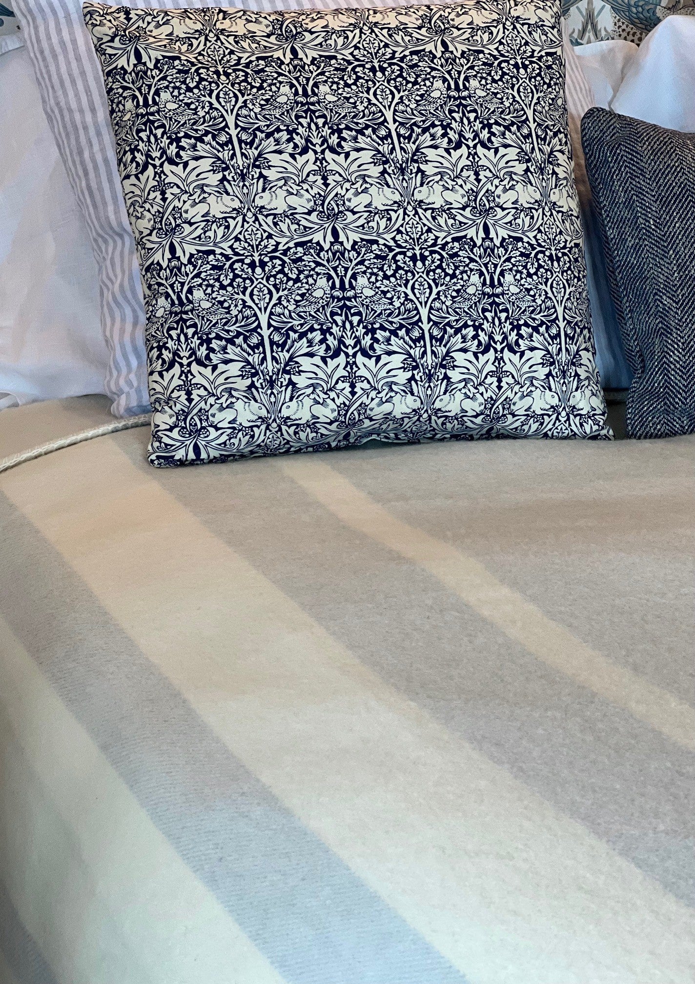 Belmont Station Pure Perendale Lambswool Blanket