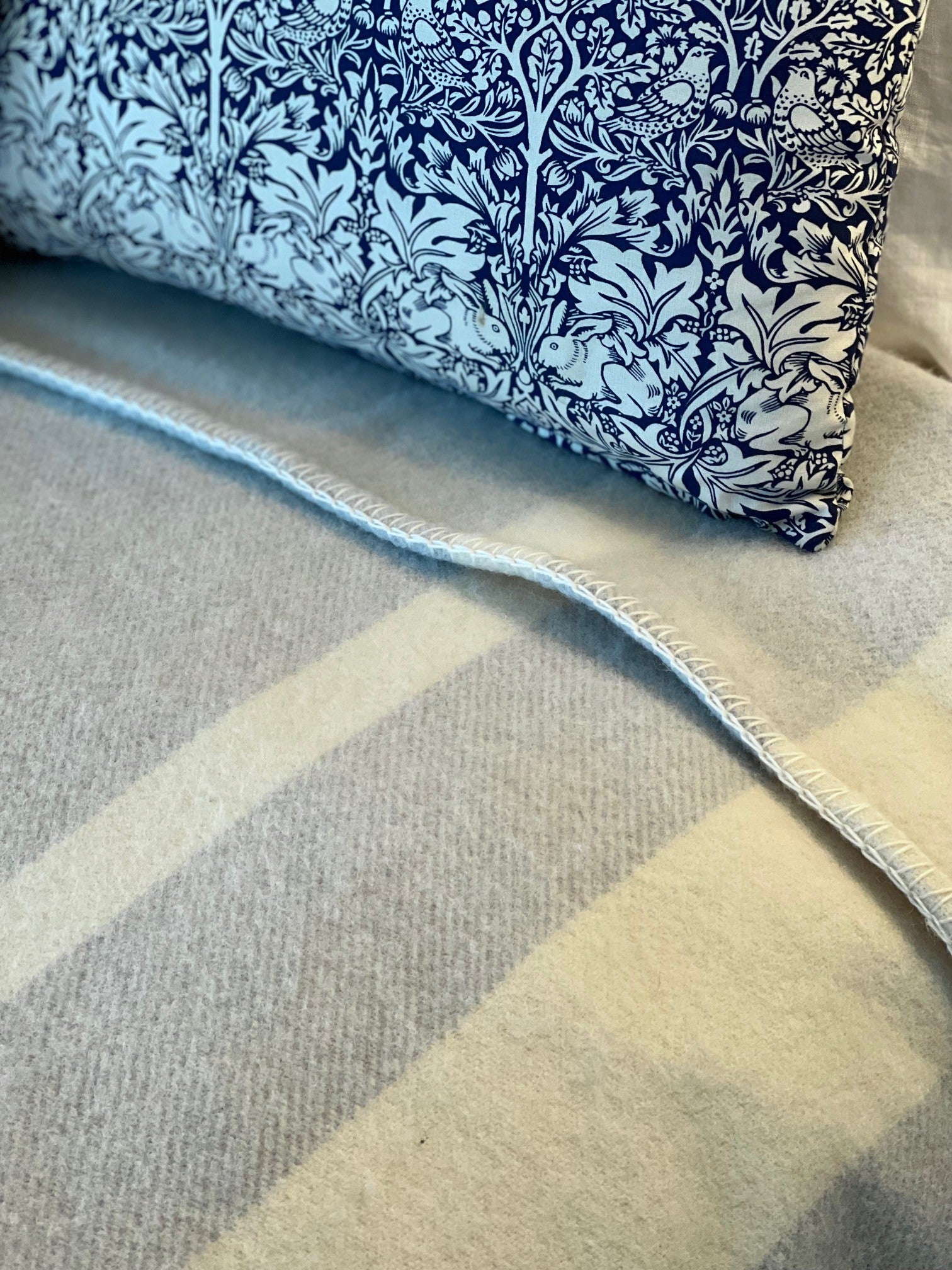 Belmont Station Pure Perendale Lambswool Blanket