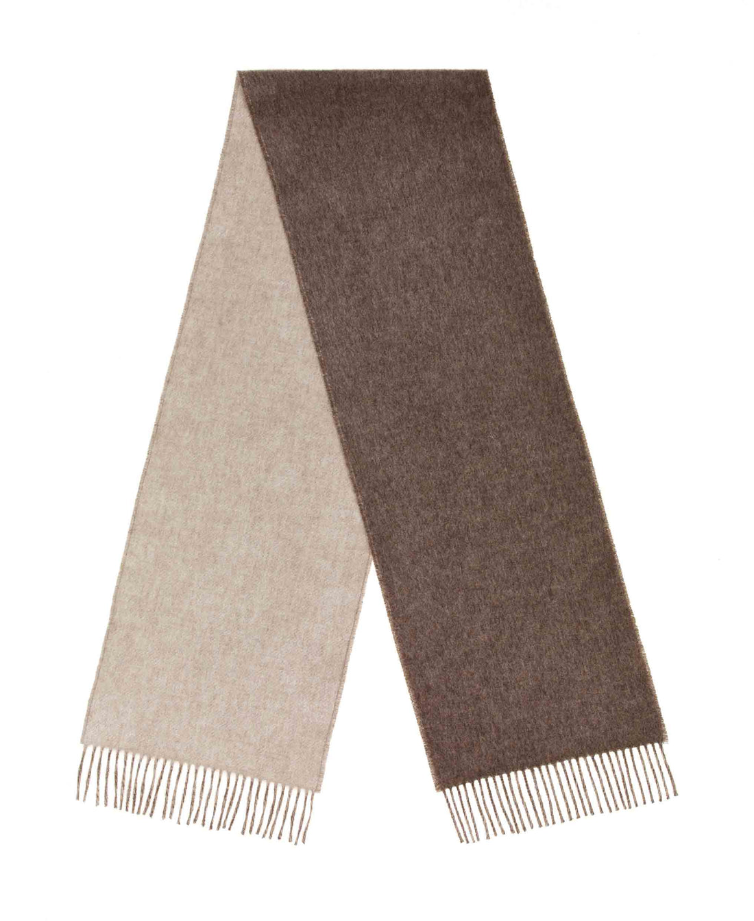 Fawn &amp; Natural 100% Merino Scarf