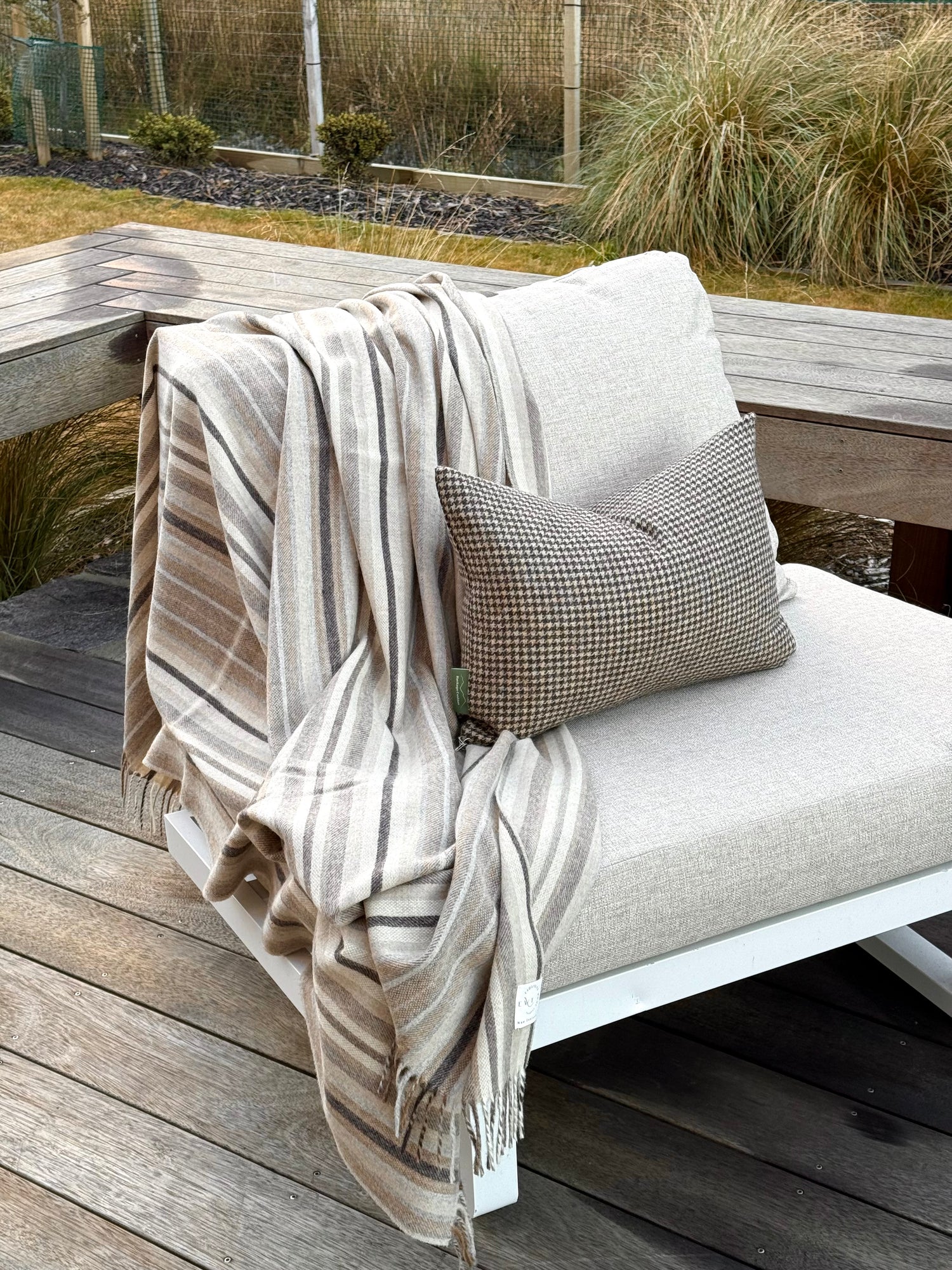 Santa Cruz Natural 100% Merino Throw
