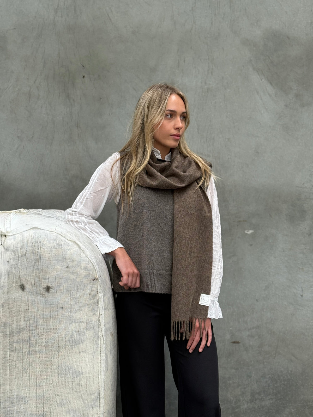 Mole 100% Merino Scarf