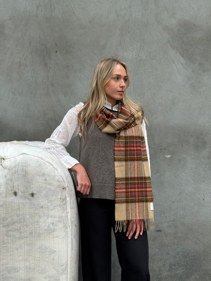 Antique Dress Stewart 100% Merino Scarf