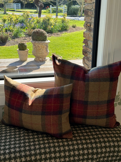 The Heritage Cushion Cover - Skye Claret