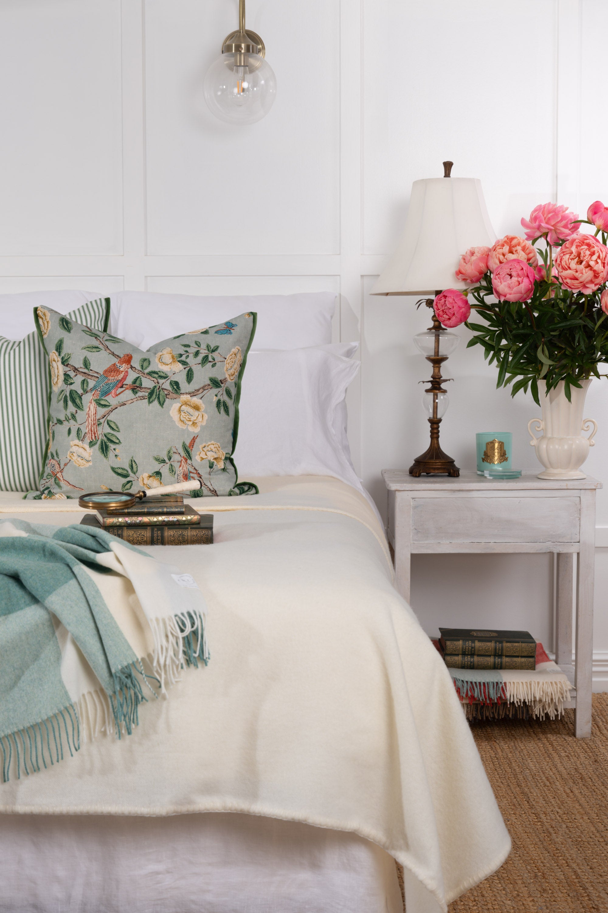 Ombre Navy & Orange 100% Merino Scarf – Exquisite Wool Traders