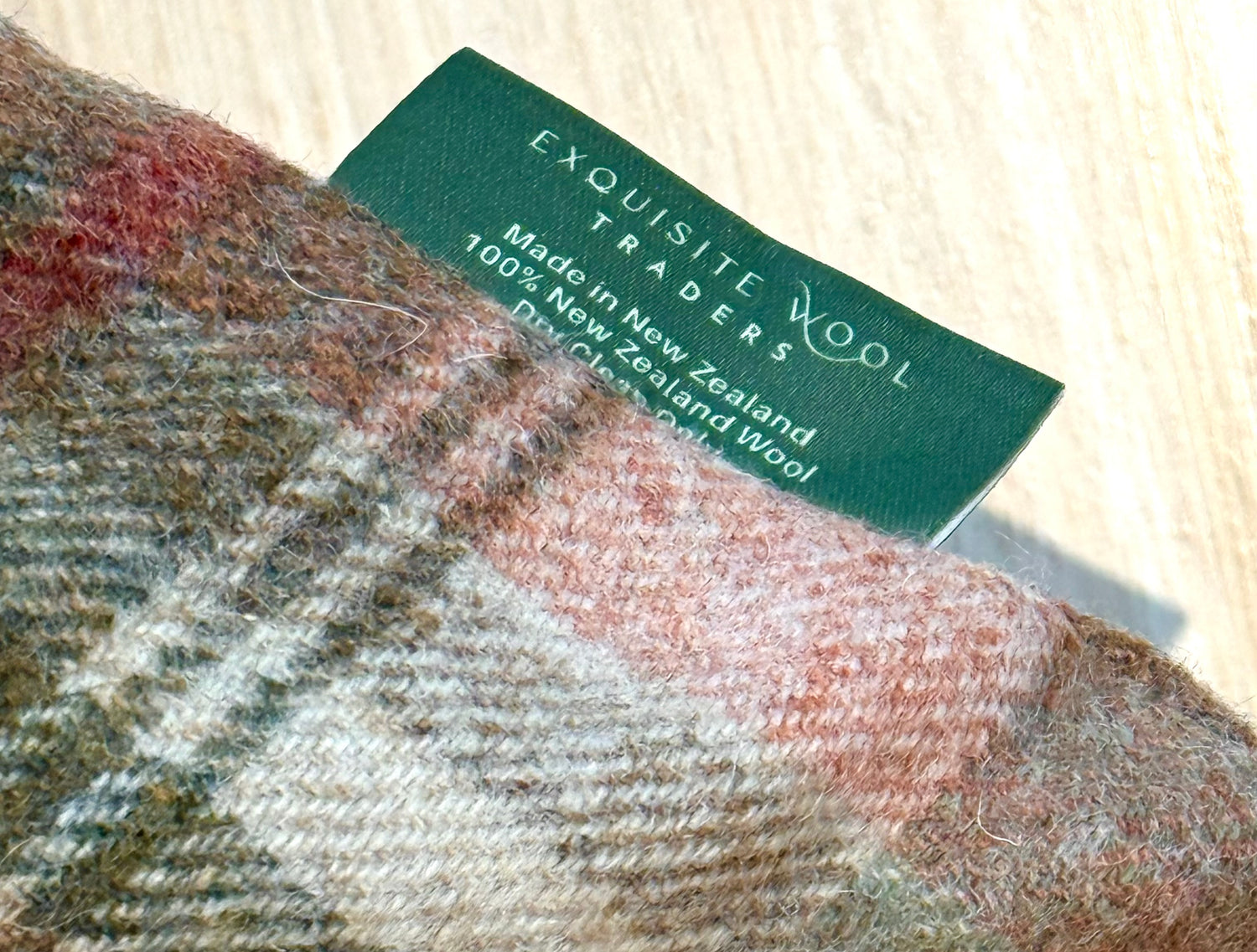 The Heritage Cushion - Walsh Sage &amp; Red