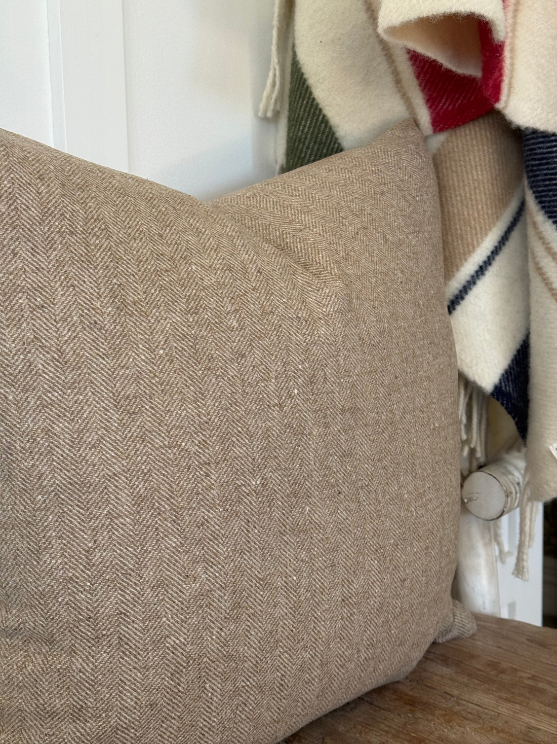 The Heritage Cushion Cover - Deepdale Natural