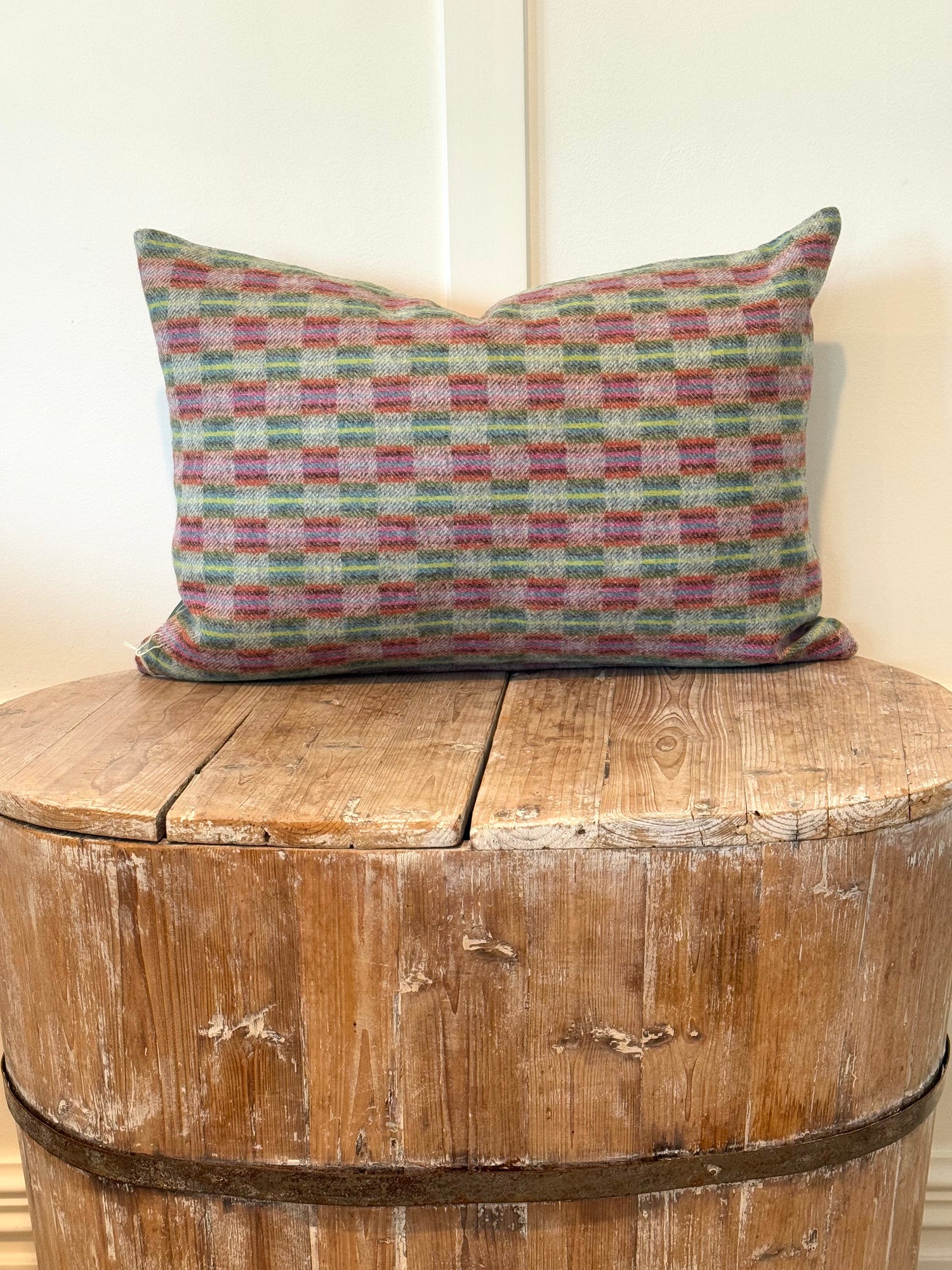 The Heritage Cushion - Rio Silver &amp; Multi