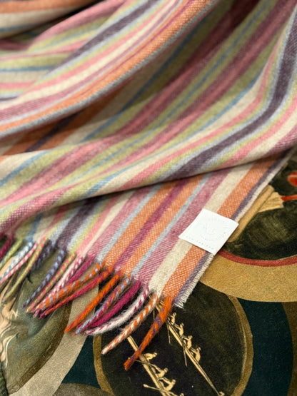 Santa Cruz Stripe 100% Merino Throw