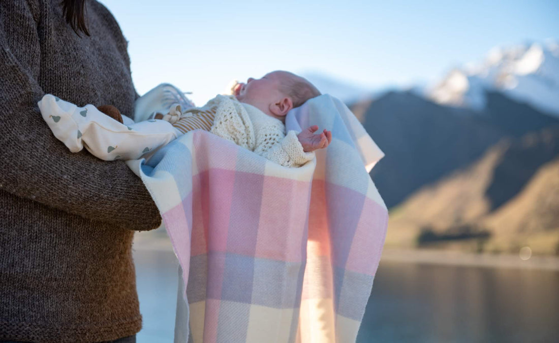 Otterburn 100% Merino Baby Blanket