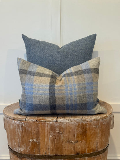 The Heritage Cushion Cover - Parquet Denim