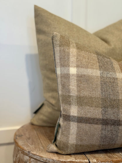 The Heritage Cushion Cover - Skiddaw Clay
