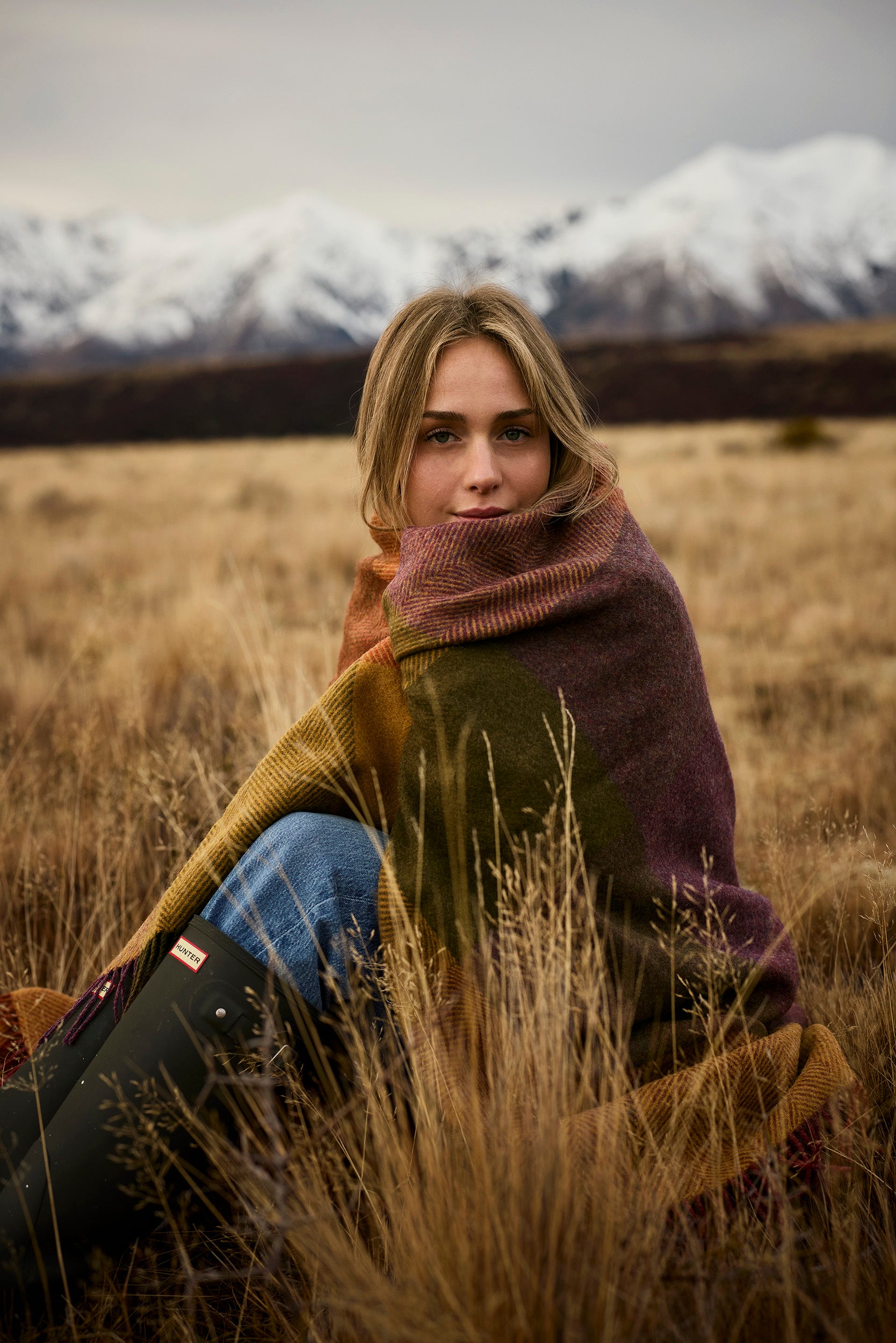 Harland Autumn NZ Wool Throw