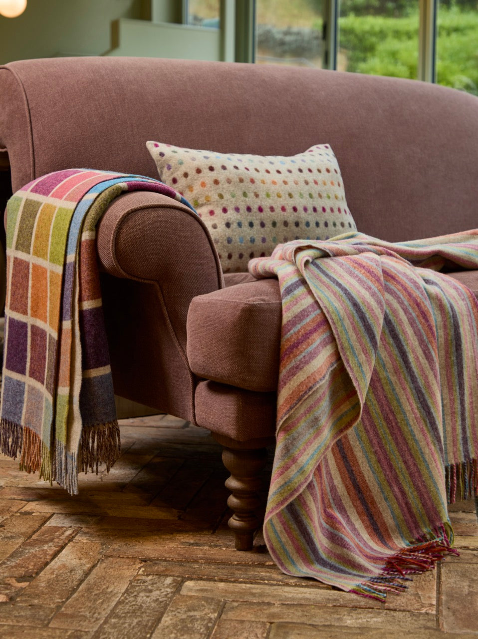 Santa Cruz Multi 100% Merino Throw