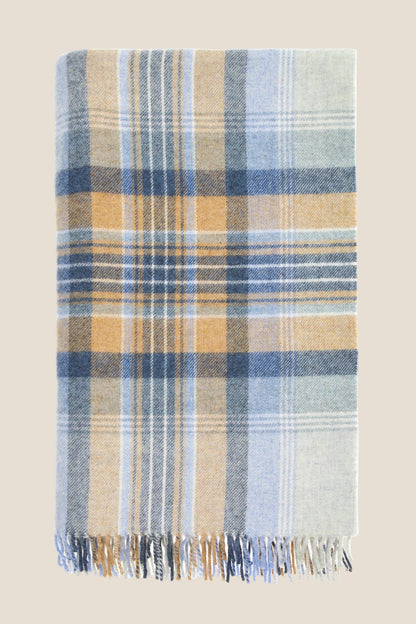 Kintyre Blue NZ Wool Throw NZ Wool Throw