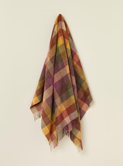 Harlequin Autumn NZ Wool Throw NZ Wool Throw
