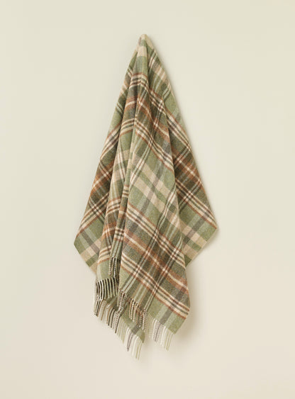 Glen Coe Sage NZ Wool Throw