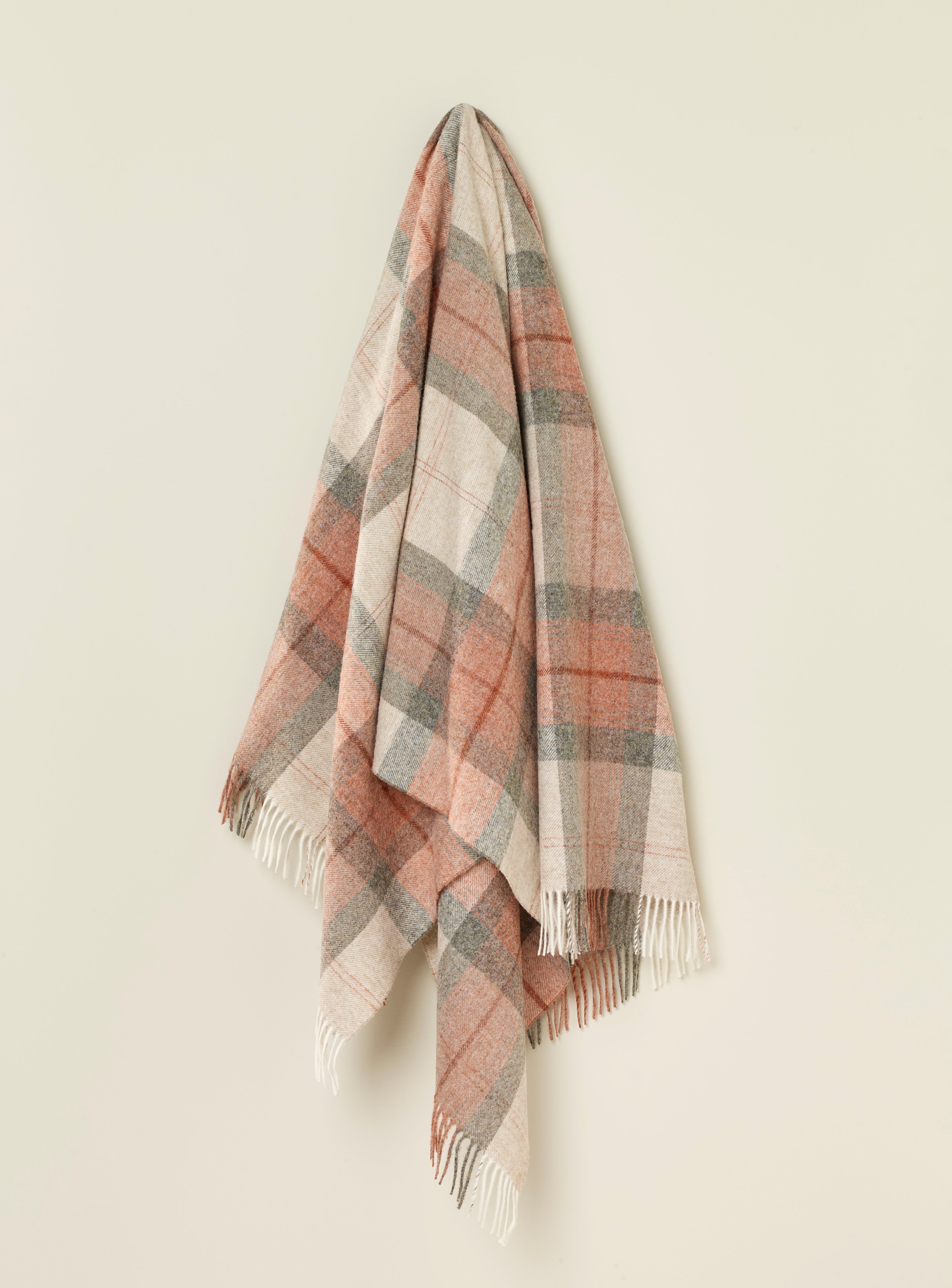 Skye Coral NZ Wool Throw NZ Wool Throw