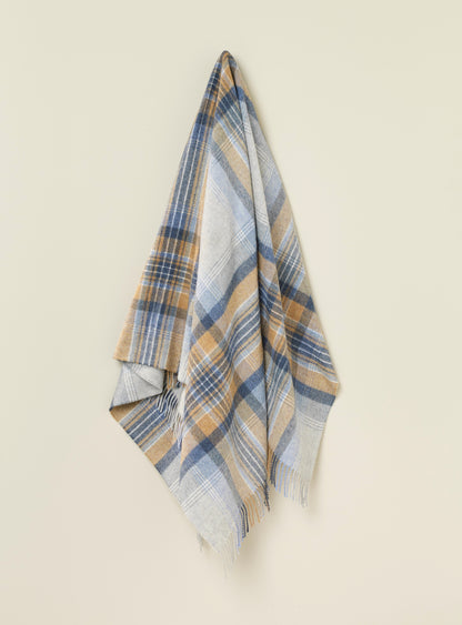 Kintyre Blue NZ Wool Throw NZ Wool Throw