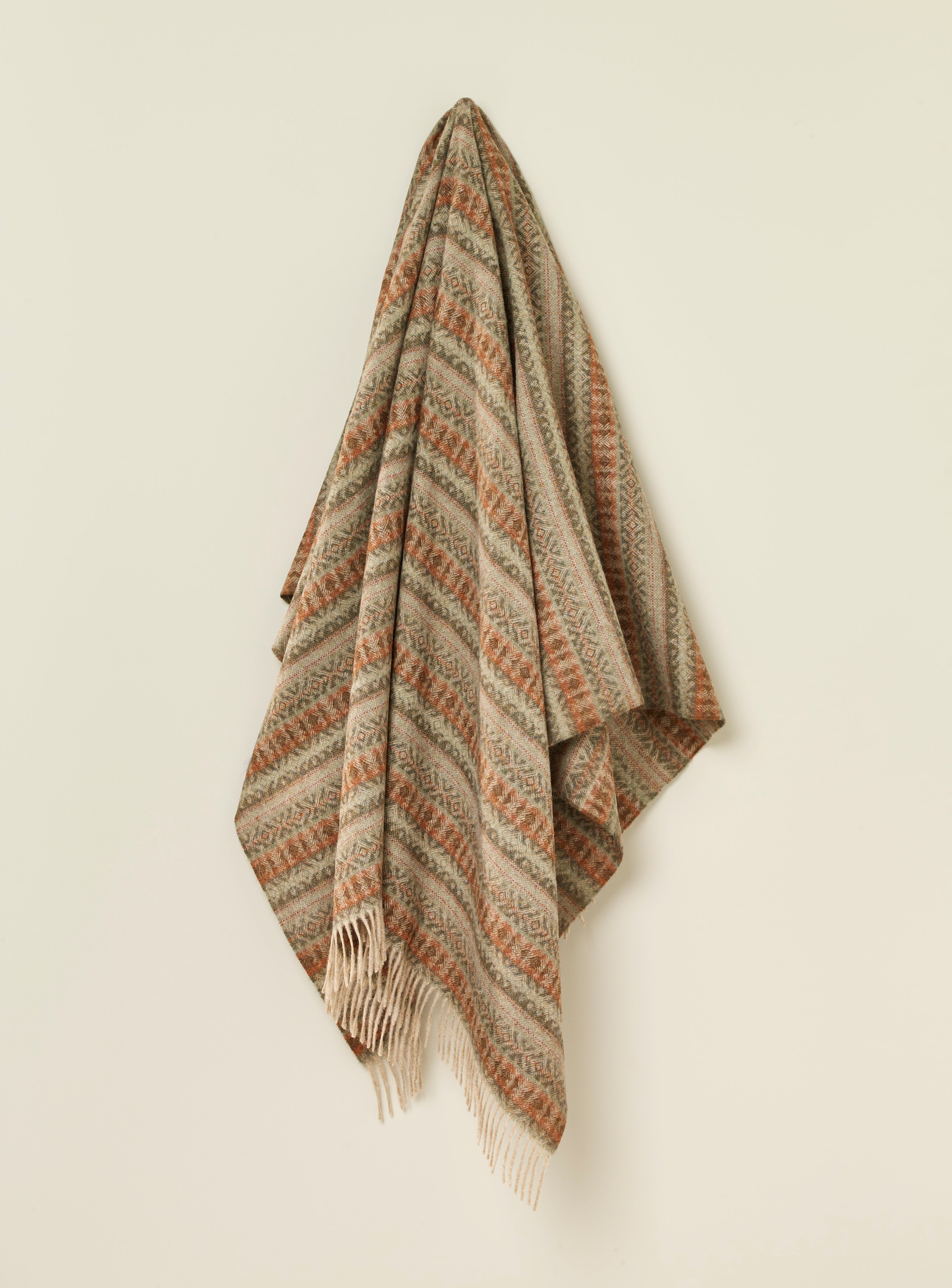 Ayr Sage NZ Wool Throw