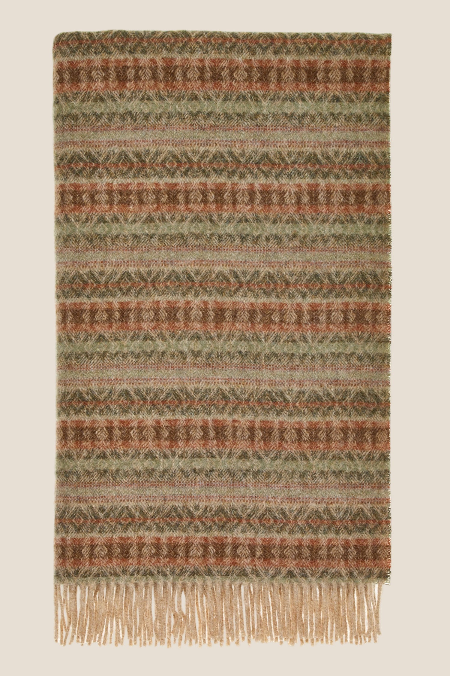 Ayr Sage NZ Wool Throw