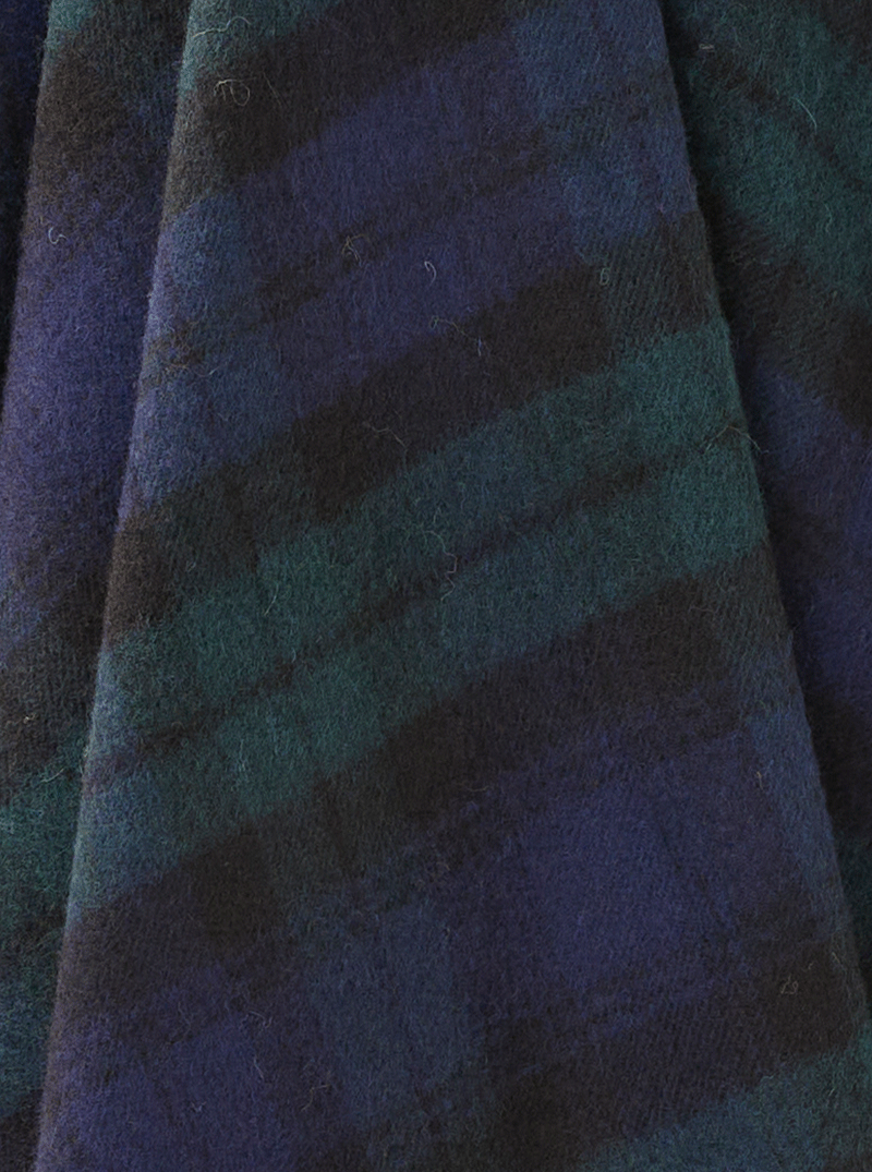 Black Watch 100% Merino Throw - Exquisite Wool Traders