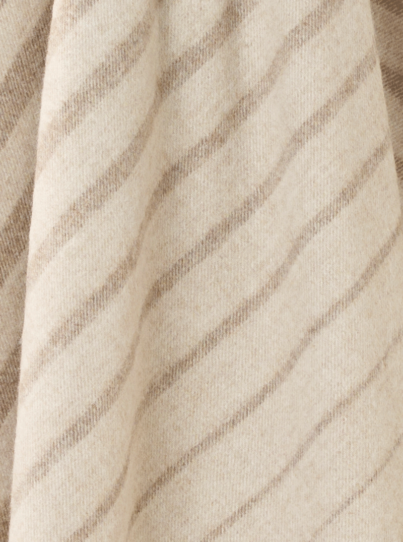 Albion Natural 100% Merino Throw - Exquisite Wool Traders