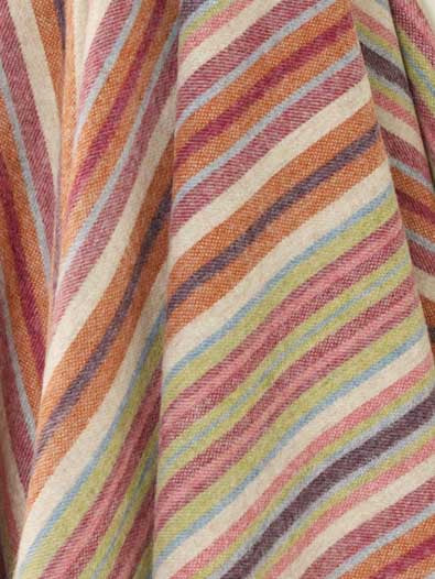 Santa Cruz Stripe 100% Merino Throw