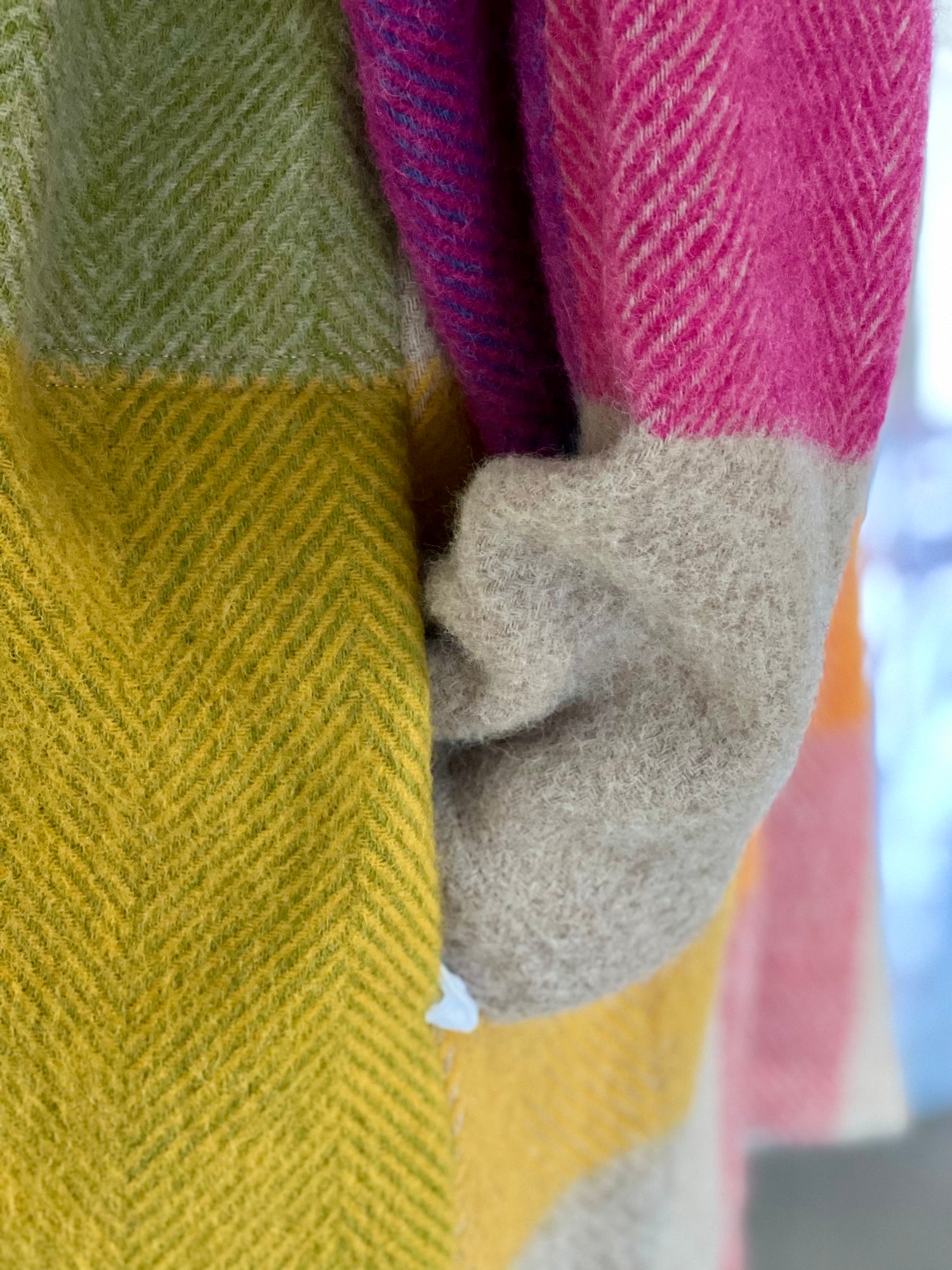 The Southern Coat - Harland Multi- 100% Wool
