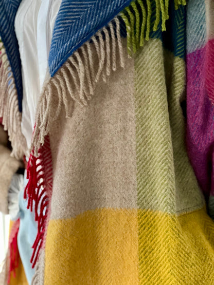 The Southern Coat - Harland Multi- 100% Wool